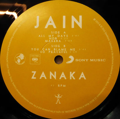 Jain (3) : Zanaka (2x12", Album)