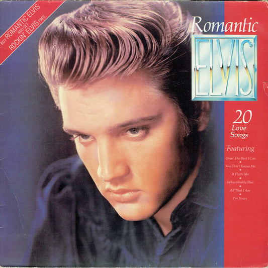 Elvis Presley : Romantic Elvis - 20 Love Songs (LP, Comp)