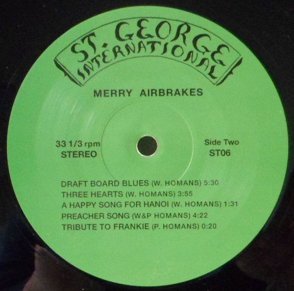 Merry Airbrakes : Merry Airbrakes (LP, Album, Ltd, Num, RE)