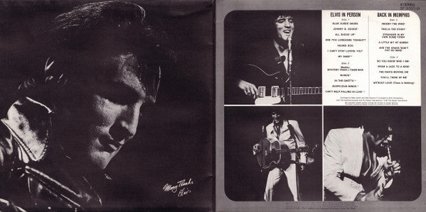Elvis Presley : From Memphis To Vegas / From Vegas To Memphis (2xLP, Album, RE, Ora)