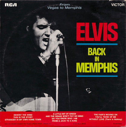Elvis Presley : From Memphis To Vegas / From Vegas To Memphis (2xLP, Album, RE, Ora)