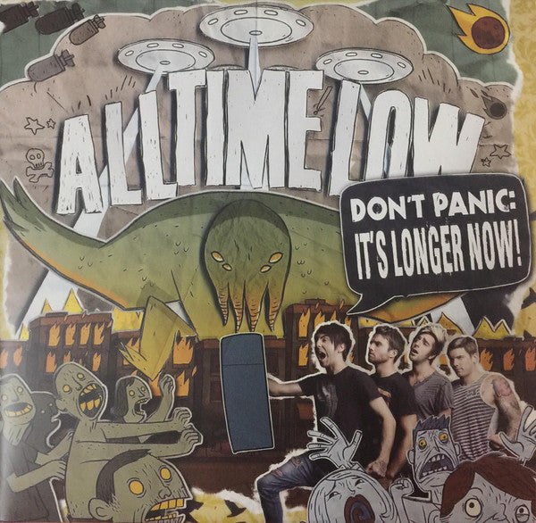 All Time Low : Don't Panic: It's Longer Now! (2xLP, Album, RE)