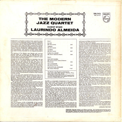 The Modern Jazz Quartet Guest Star: Laurindo Almeida : The Modern Jazz Quartet Guest Star: Laurindo Almeida (LP, Album)