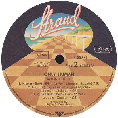 Amon Düül 2* : Only Human (LP, Album)