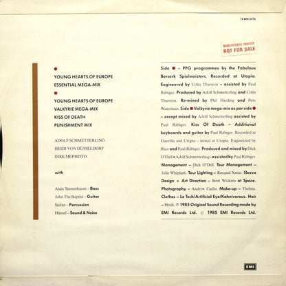 U-BahnX : Young Hearts Of Europe (12")