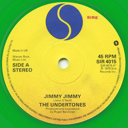 The Undertones : Jimmy Jimmy (7", Ltd, Gre)