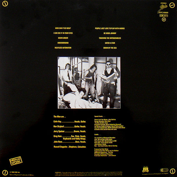 Men At Work : Business As Usual (LP, Album)