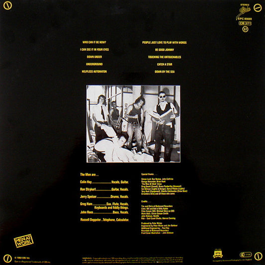 Men At Work : Business As Usual (LP, Album)