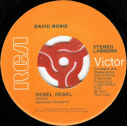 David Bowie : Rebel Rebel (7", Single, US )