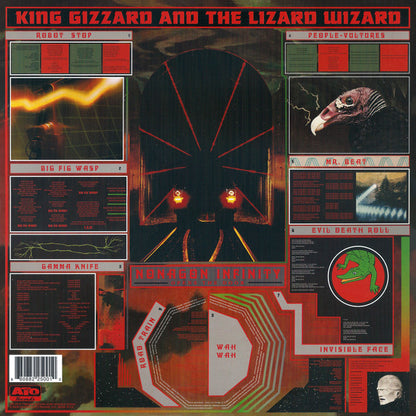 King Gizzard And The Lizard Wizard : Nonagon Infinity  (LP, Album, Gre)
