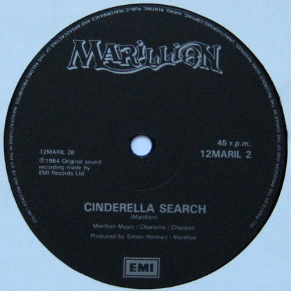 Marillion : Assassing (12", Single, Bla)