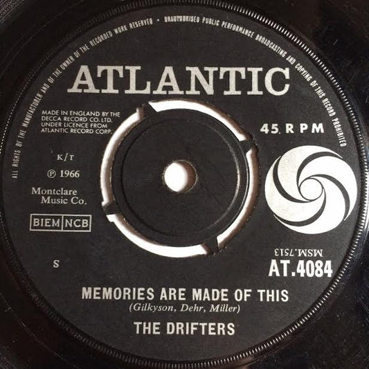 The Drifters : Memories Are Made Of This (7", Single)