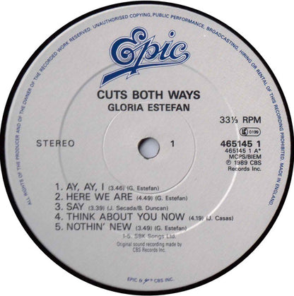 Gloria Estefan : Cuts Both Ways (LP, Album)