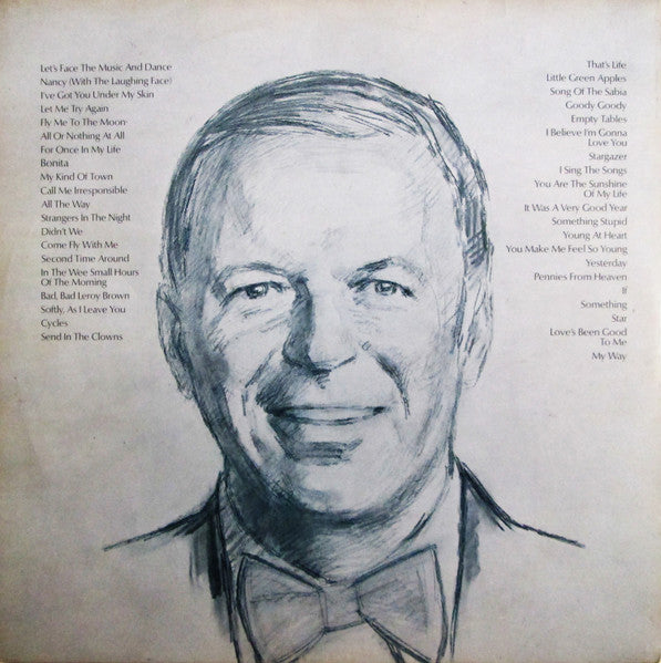 Frank Sinatra : Portrait Of Sinatra (Forty Songs From The Life Of A Man) (2xLP, Comp, Gat)