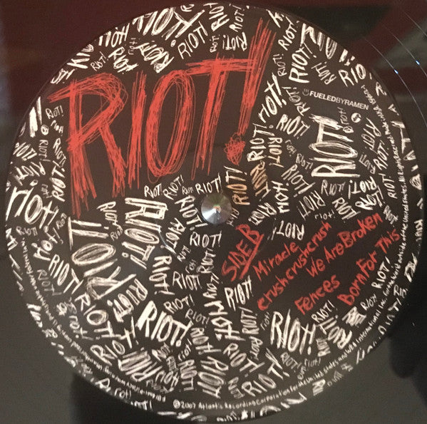 Paramore : Riot! (LP, Album, RE)