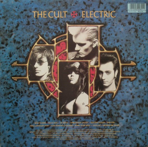 The Cult : Electric (LP, Album, Fir)