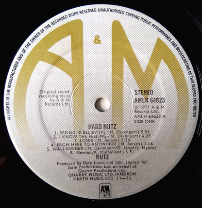 Nutz : Hard Nutz (LP, Album)