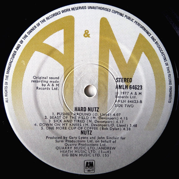 Nutz : Hard Nutz (LP, Album)