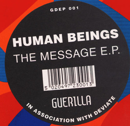 Human Beings : The Message EP (12", EP)