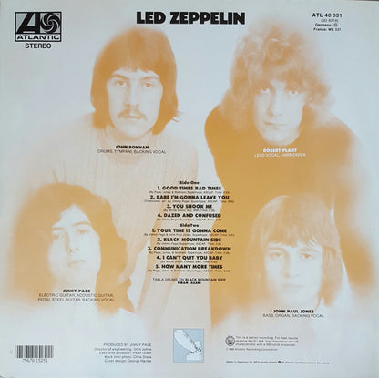 Led Zeppelin : Led Zeppelin (LP, Album, RE)