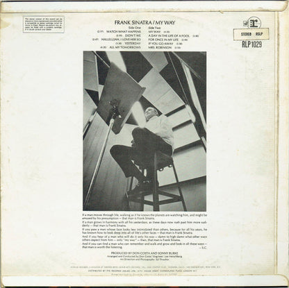 Frank Sinatra : My Way (LP, Album, Pic)