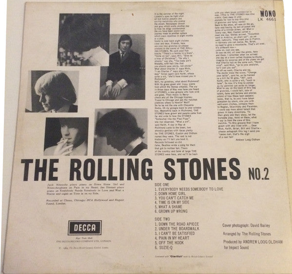 The Rolling Stones : No.2 (LP, Album)
