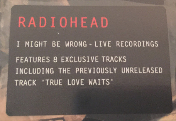 Radiohead : I Might Be Wrong - Live Recordings (12", EP, RE, Gat)