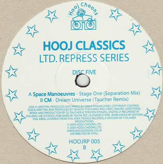 Various : Hooj Classics Ltd. Repress Series Disc Five (12", Ltd)