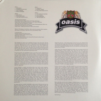 Oasis (2) : The Masterplan (2xLP, Comp, RE, 180)