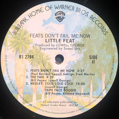 Little Feat : Feats Don't Fail Me Now (LP, Album, RE, 180)