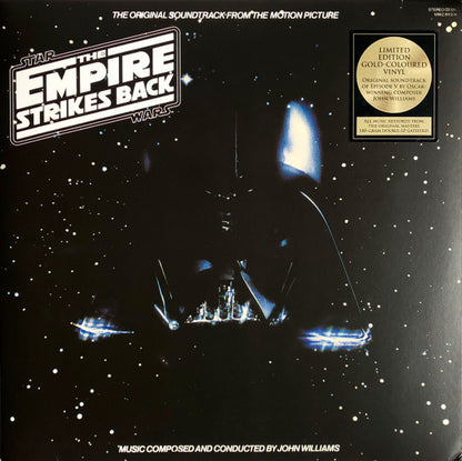 John Williams (4), The London Symphony Orchestra* : Star Wars / The Empire Strikes Back / The Original Soundtrack From The Motion Picture (2xLP, Album, Ltd, RE, Gol)
