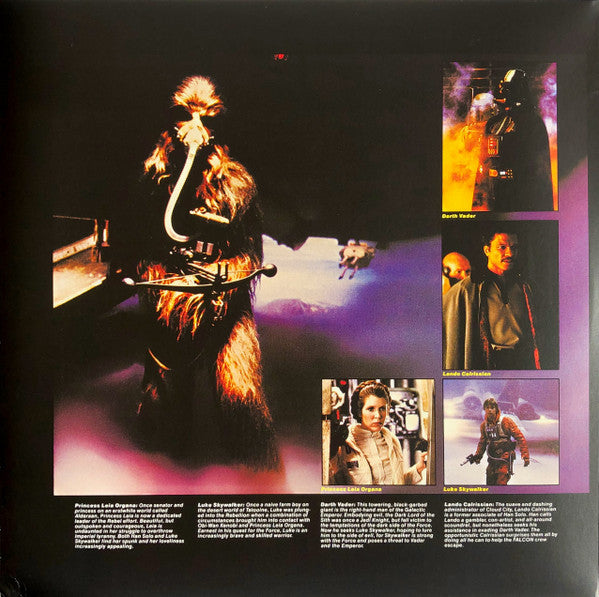 John Williams (4), The London Symphony Orchestra* : Star Wars / The Empire Strikes Back / The Original Soundtrack From The Motion Picture (2xLP, Album, Ltd, RE, Gol)