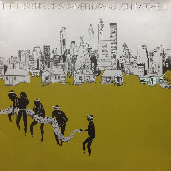 Joni Mitchell : The Hissing Of Summer Lawns (LP, Album, RE, Gat)