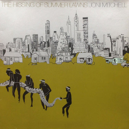 Joni Mitchell : The Hissing Of Summer Lawns (LP, Album, RE, Gat)
