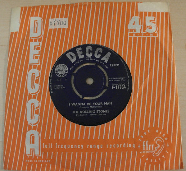 The Rolling Stones : I Wanna Be Your Man  (7", Single)