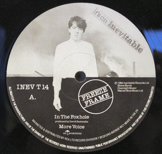 Freeze Frame (4) : In The Foxhole E.P. (12", EP, Ltd)