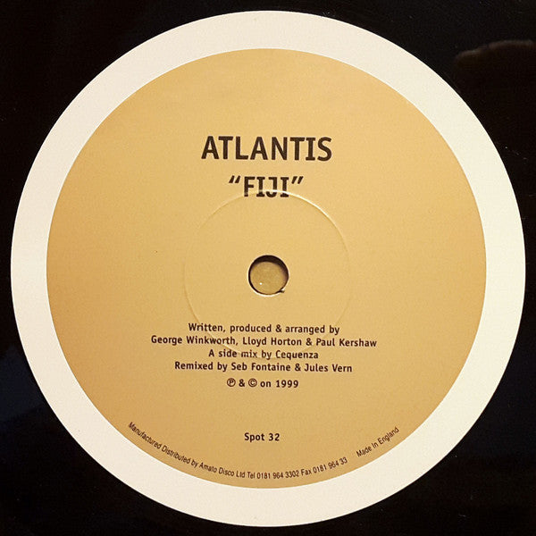 Atlantis : Fiji (12")