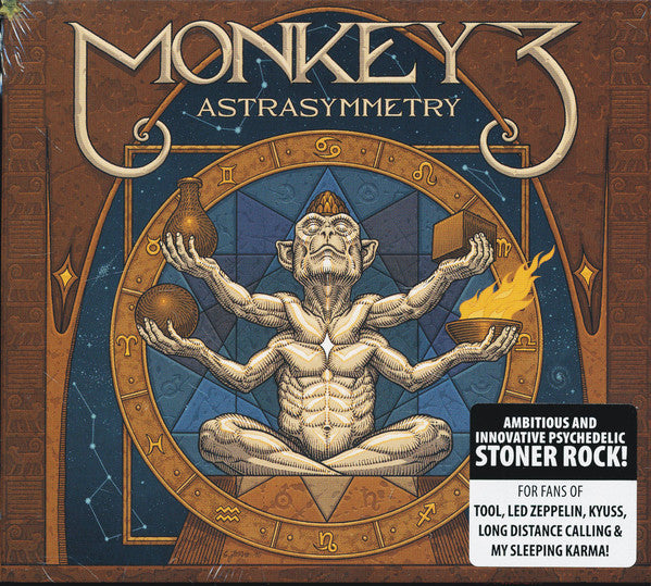 Monkey 3 : Astrasymmetry (CD, Album, Dig)