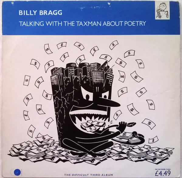 Billy Bragg : Talking With The Taxman About Poetry (LP, Album)