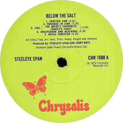 Steeleye Span : Below The Salt (LP, Album, RP, Gat)