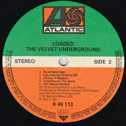 The Velvet Underground : Loaded (LP, Album, RE)