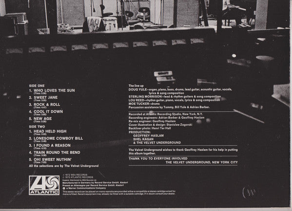 The Velvet Underground : Loaded (LP, Album, RE)