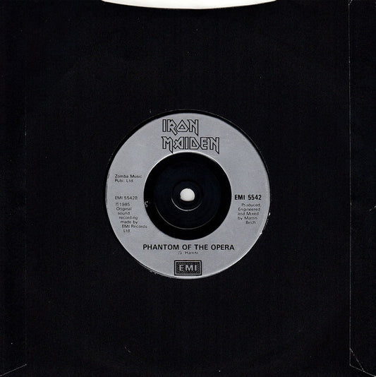 Iron Maiden : Run To The Hills (7", Single, Sil)