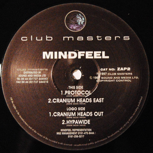 Mindfeel : Cranium Heads Out (12")