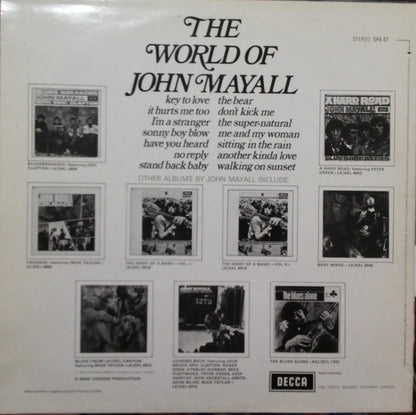 John Mayall : The World Of John Mayall (LP, Comp)
