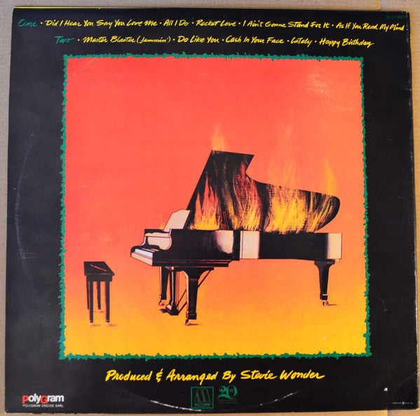 Stevie Wonder : Hotter Than July (LP, Album)