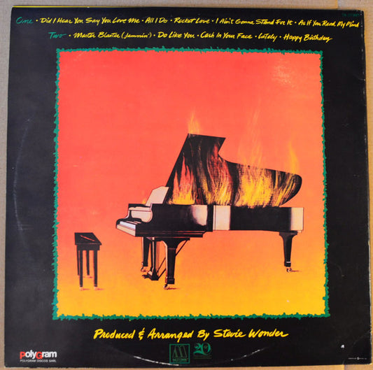 Stevie Wonder : Hotter Than July (LP, Album)
