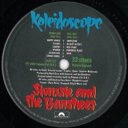 Siouxsie And The Banshees* : Kaleidoscope (LP, Album)