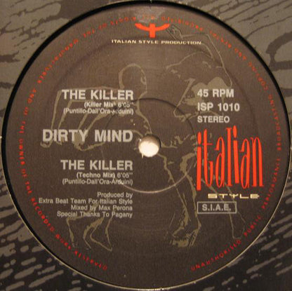 Dirty Mind : The Killer (12")