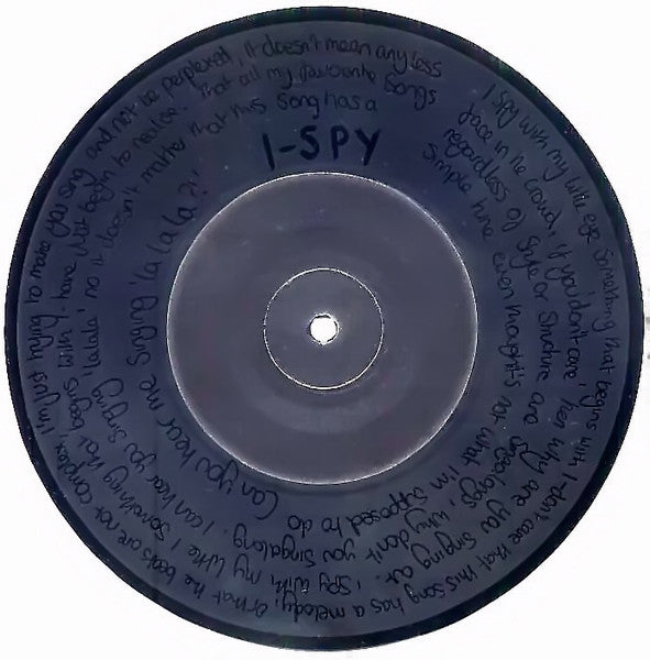 Get Cape. Wear Cape. Fly : I Spy (7", S/Sided, Single, Etch, Ltd)